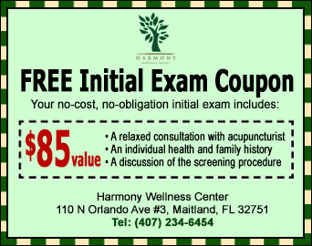 Acupuncture Orlando FREE Coupon